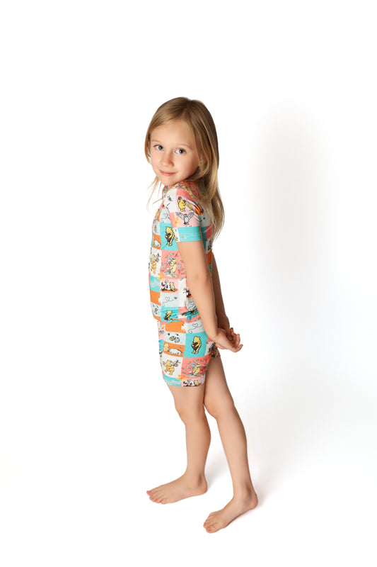 Pooh bamboo Two-pieces pajamas set