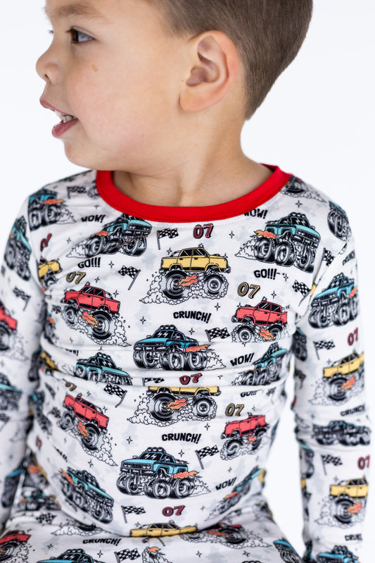 Monster Truck Two-pieces pajama set